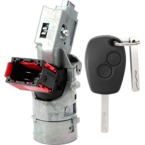 Barillet de contact avec clé 7701208408 Compatible avec Renault Trafic/Master/Kangoo (1/5)