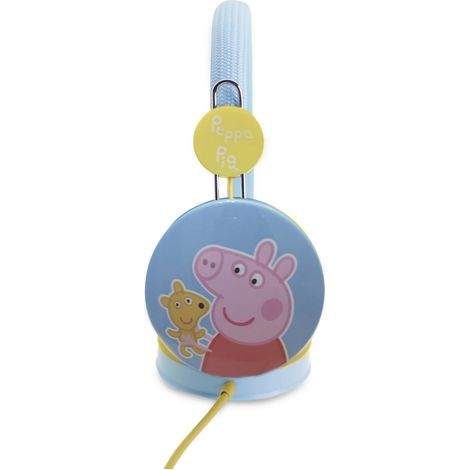 OTL Technologies Peppa Pig Kopfhörer Kabelgebunden Kopfband Musik Blau, Gelb (1/3)