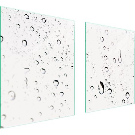 PLACA PROTECTORA DE VIDRIO PARA ESTUFA 85x52 GOTAS (1/5)