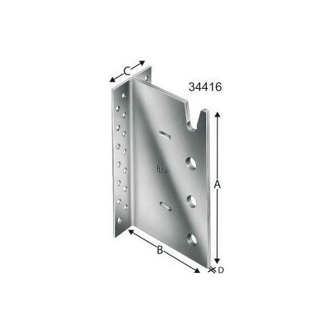 STRECKEN - SST Balkenträger 4-reihigBT4- 90S-B inoxydable STRECKE (1/5)