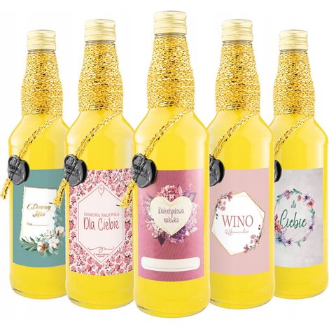Bouteille en verre Monopol 500 ml - Cadeau idéal pour la Saint-Valentin ou un anniversaire.
