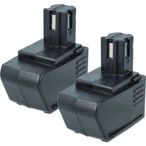 vhbw 2x Akku Ersatz für Hilti 334584, 315078, 265605, SPB105, SBP10, SBP10265605 für Werkzeug (3300 mAh, NiMH, 9,6 V)