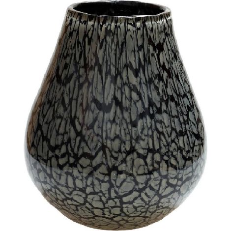 Vase en Verre Soufflé à la Bouche Effet Marbre - Décoration Intérieure Édition Limitée - PANGIVO (1/2)