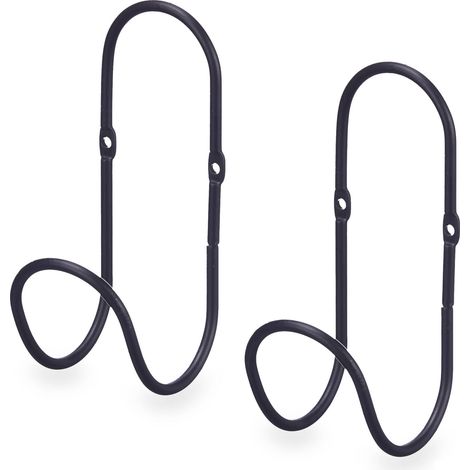 Handtuchhalter, 7 x 6 x 15,5 cm, 2er-Set (1/3)