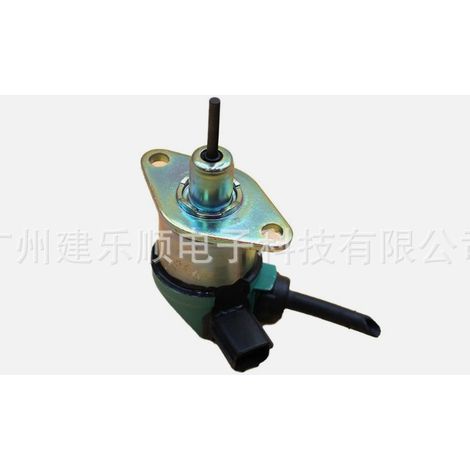 L'électrovanne d'arrêt de carburant 1G772-60010 convient aux moteurs Kubota V2607, V3300 et V3600. (1/4)