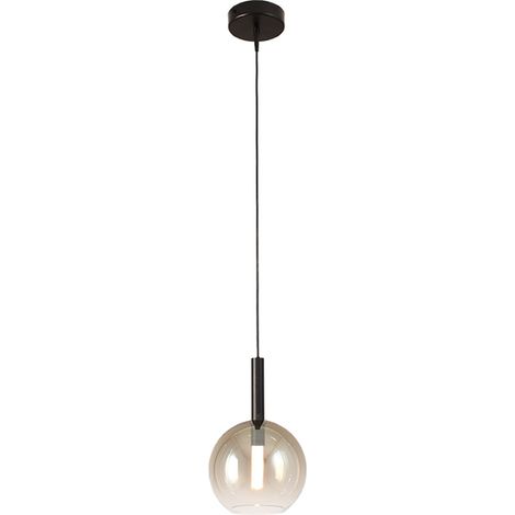 Lampe pendante Ø 17cm Lido Ball avec du verre doré qui s’estompe. - 2860-05-02-1 (1/3)