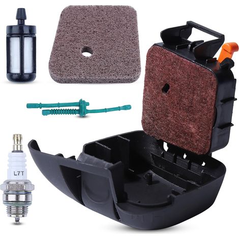 Kit de filtre à air ADEFOL pour débroussailleuse Stihl FS38 FS45 FS46 FS55R KM55 HL45 HS45 FC55 FS45C FS46C KM55R FS55C FS55RC Ensemble de boîtier de filtre à air Pièces de rechange (1/5)