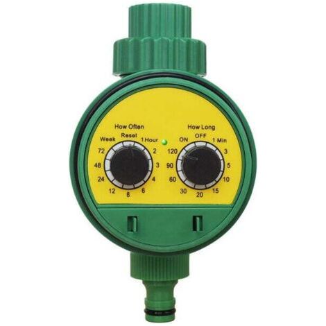 Programmateur et minuterie d'arrosage automatique - Plusieurs programmes d'arrosage - Agriculture à effet de serre de jardin (1/4)