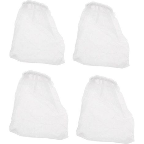 Voici une proposition de titre en français (190 caractères maximum) :\n\nAccessoires aspirateur gravier aquarium 4 pièces : sacs filet nylon filtre, nettoyeur gravier, pièces de rechange pour pompe (1/4)