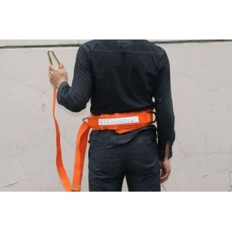 Ceinture de sécurité avec cordon réglable, équipement de protection pour harnais de construction pour grimper aux arbres, kit de protection individuelle antichute (1/4)