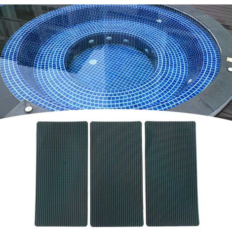 Patch de couverture de piscine pour réparation étanche du filet de sécurité de piscine, kit de réparation auto-adhésif, patch de petite taille (1/5)