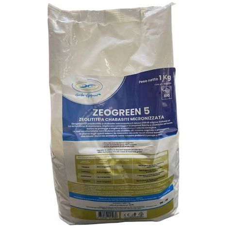 AMMENDANTE ZEOLITE CHABASITE ZEOGREEN 5 MICRONIZZATA KG 1 (05623) (1/2)