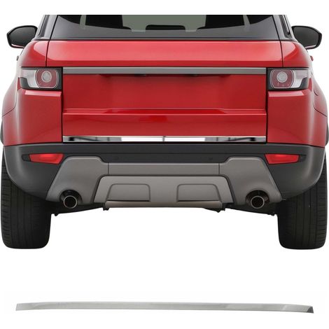 Garniture de Hayon Coffre pour Range Rover Evoque 2011-2018 acier inox