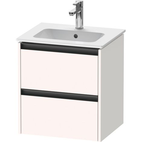 Duravit Ketho.2 mueble bajo lavabo suspendido, 2 cajones,