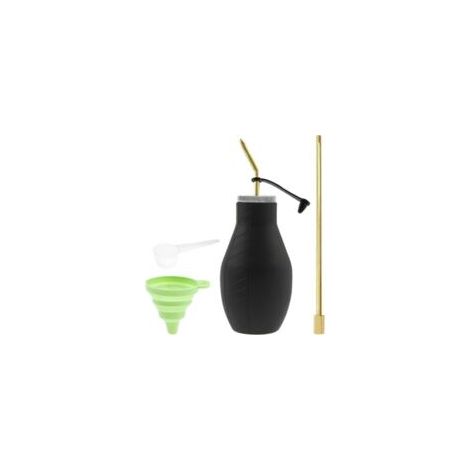 Pulverizador de polvo, pulverizador de tierra de diatomeas de 200 ml - Herramienta telescópica, dispensador rápido para tomates, verduras, exteriores, flores, interiores, invernaderos, pimientos, gran