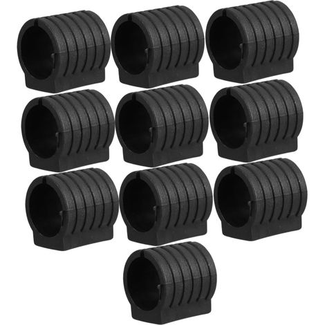 Lot de 10 embouts de pieds de chaise en plastique, patins (1/5)