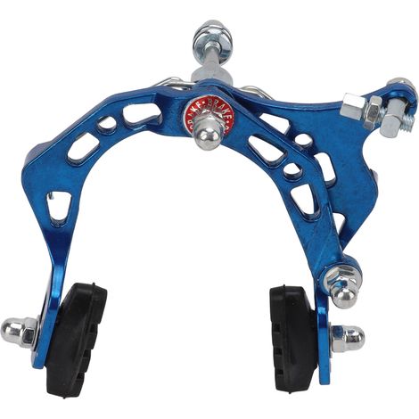 Étrier de Frein Vélo en Alliage d'Aluminium Haute Résistance, Stable et Durable pour VTT et Motocyclette - Bleu (1/5)