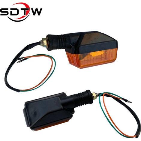 Motorcycle turn signals compatible with Yamaha SR150, Jinhu 150, and JYM15. (1/5)