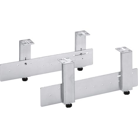 Hettich Sockelverstellfuß f.Sockelschubl., 150mm 13297, Aluminium