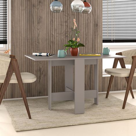 Tavolo pieghevole salvaspazio 130x76 cm colore light mocha Artemio (1/5)