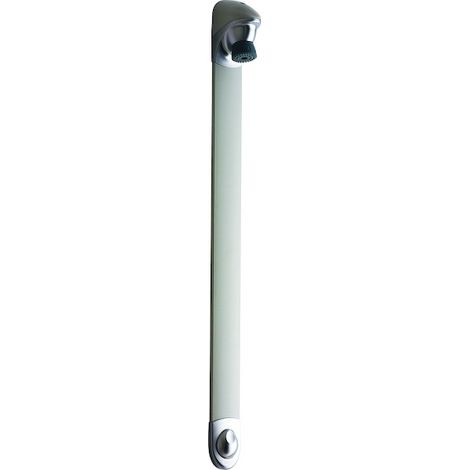 Presto – Robinet de douche temporisé DL 400SE – Robinet d'arrêt droit – Finition chrome – Colonne de douche mécanique