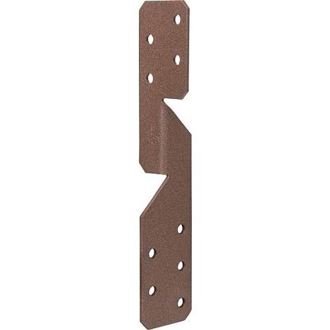 Sparren-Pfettenanker DURAVIS® 170 universal, Material: Stahl, sendzimirverzinkt, Oberfläche: rostbraun