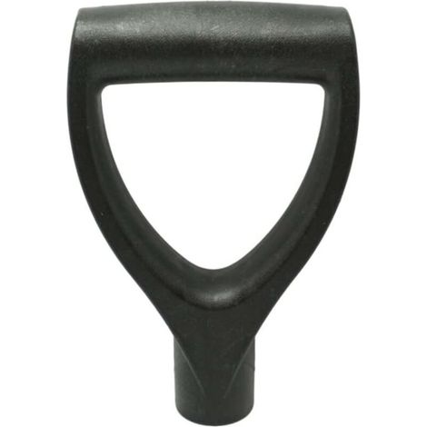 Spade Handle Garden Fork Shovel Handle D Shape Plastic Handle for Digging and Raking Tools Black