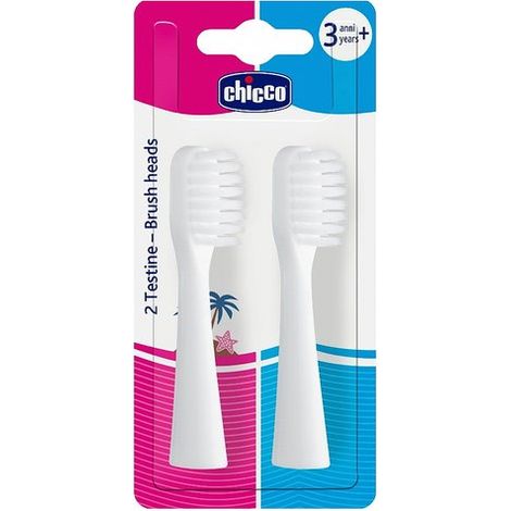 Testine per spazzolino elettrico Chicco 3L+