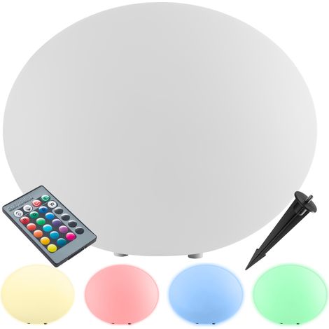 Lampe boule avec ampoule LED et télécommande 12W 35 x 21,5 cm (1/5)