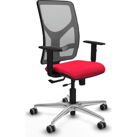 Silla de oficina piqueras y crespo Motilla gris brazos ajustables (1/2)