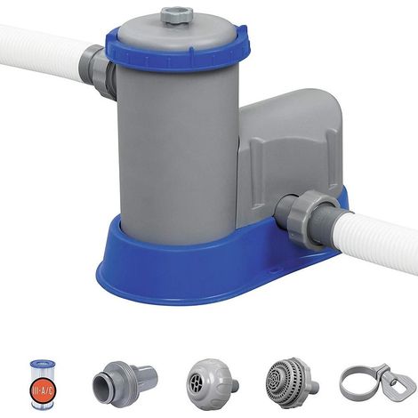 TRADE SHOP - Pompa Di Filtraggio A Cartuccia Tipo Iii 5.678 L/h Per Piscine Fuori Terra 58389 - (1/5)