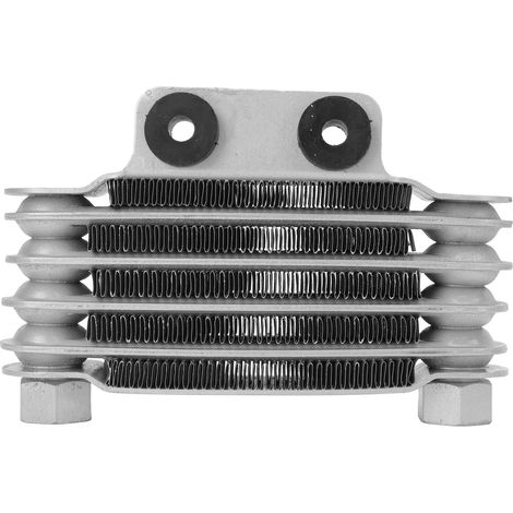 Radiateur de refroidissement d'huile moteur avec adaptateurs en aluminium pour motos, quads et motos tout-terrain de 50 à 250 cm³ (1/5)