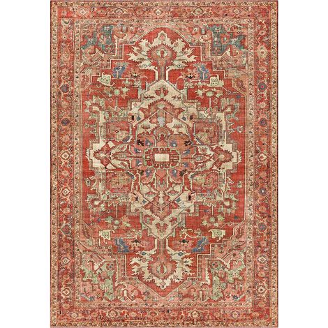 Tapis salon ONATA 3 en polyester doux et soyeux Multicolore - 160x230