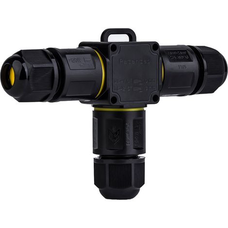 Connecteur étanche en T - M20 - IP68 - 0,5 - 2,5mm² (1/5)