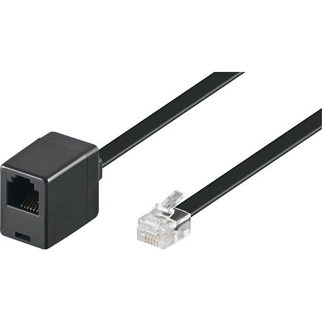 Câble de Rallonge pour Véhicules, Noir, 3m Longueur (1/5)