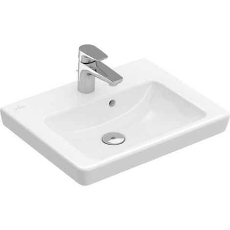 Villeroy & Boch Subway 2.0 Handwaschbecken, rechteck, 1 Hahnloch,