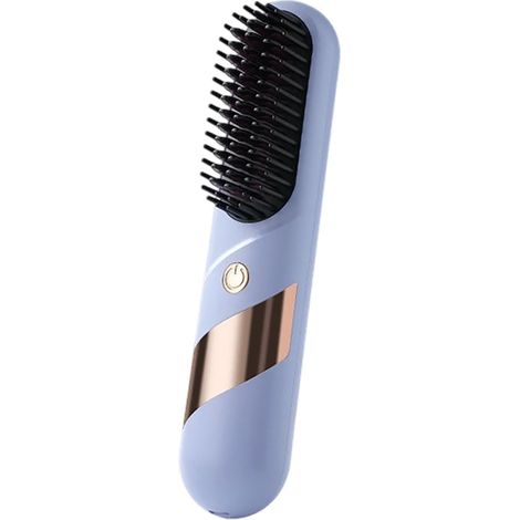 Brosse coiffante sans fil, peigne de coiffage, brosse à boucler volume, brosse de coiffage sans fil