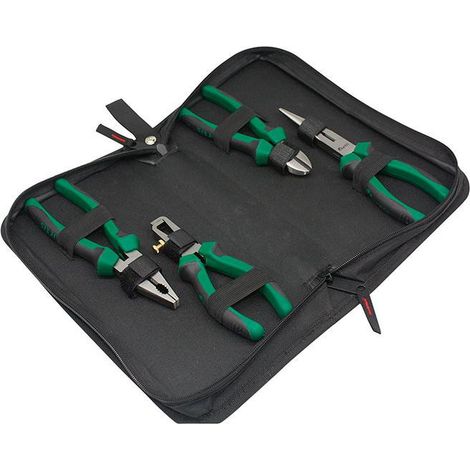 Set 4 Unidades Pinzas Bolsa De Nylon Fortis