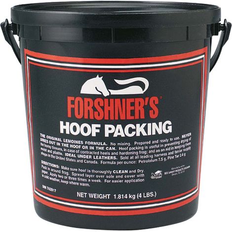 HOOF PACKING Farnam impacco emolliente pronto per l’uso per la cura  dello zoccolo 1,8 kg