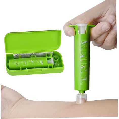 Insect bite suction tool with suction cup attachment (1/5)