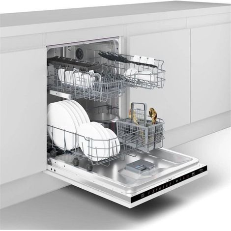 Panier Multifonctionnel pour Lave-Vaisselle, Porte-Couverts Pliable Universel, Accessoire de Rangement pour Couteaux et Fourchettes (1/5)