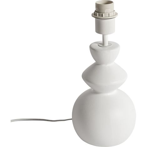 Design Table Lamp White Ceramic 15 cm without Lampshade - Alisia