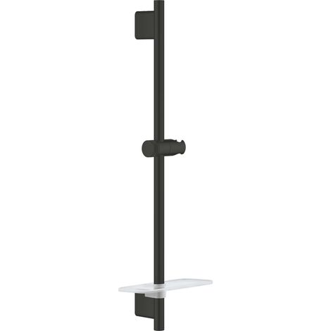 Grohe Rainshower SmartActive - Duschstange mit Ablage, 60 cm, mattschwarz 266022430 (1/3)
