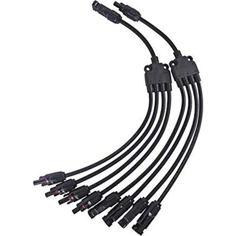 Pcs Solar Panel Y Anschlüsse Männlichen und Weiblichen Stecker PV Verlängerung Kabel,