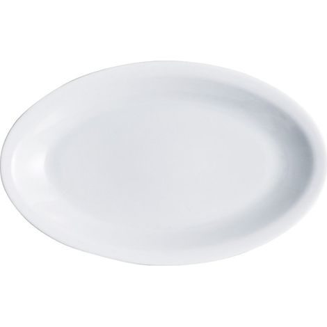 Saturnia Assiette Ovale Porcelaine B. Co cm.27 Rome (1/5)