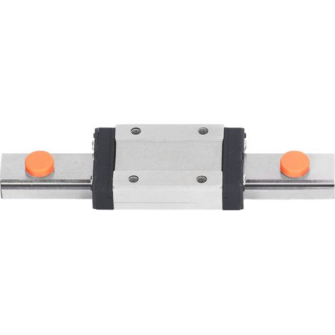 100-mm-Linearschlitten aus Stahl mit Lagern, selbstzentrierender Mikrogleitblock für präzise lineare Bewegung