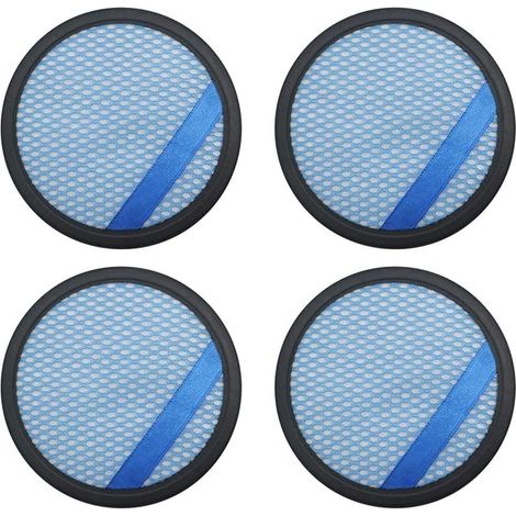 Lot de 4 filtres HEPA pour aspirateur Philips FC6400 FC6402 FC6405 FC6408 FC6409 FC6166 - Accessoires pré-moteur lavables (1/4)