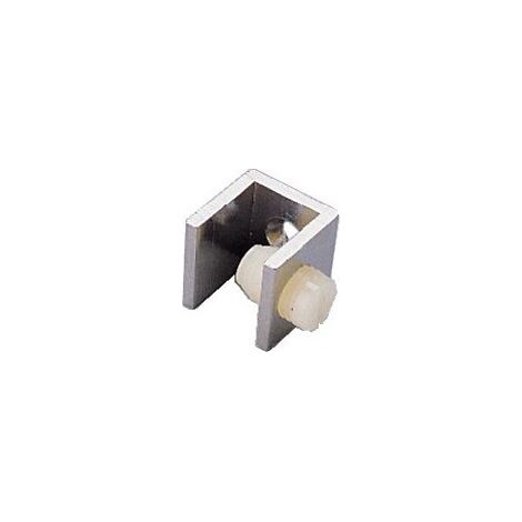 Pivot de glace à vis pour épaisseur de verre de 11 mm max. - laiton nickelé - MOD