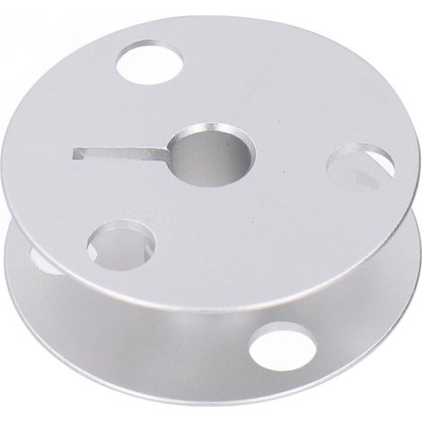 Bobina metallica in acciaio inox da 32 mm 40166228 per JUKI LU-2828V-7, accessorio per macchina per divani in pelle spessa (1/5)