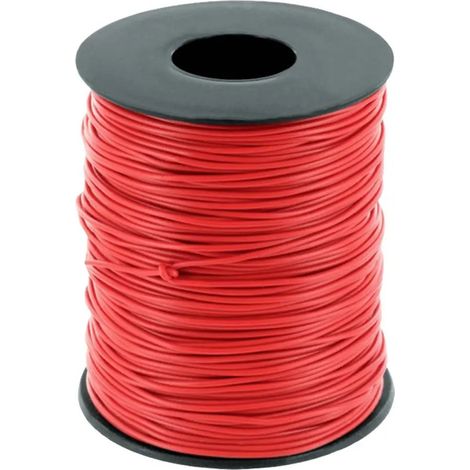 [GEBRAUCHT] B-Ware Econ Connect Litze Kabel Leitung Rot Kupfer Pvc 1 X 0.14 Mm² 500 V 100 Meter